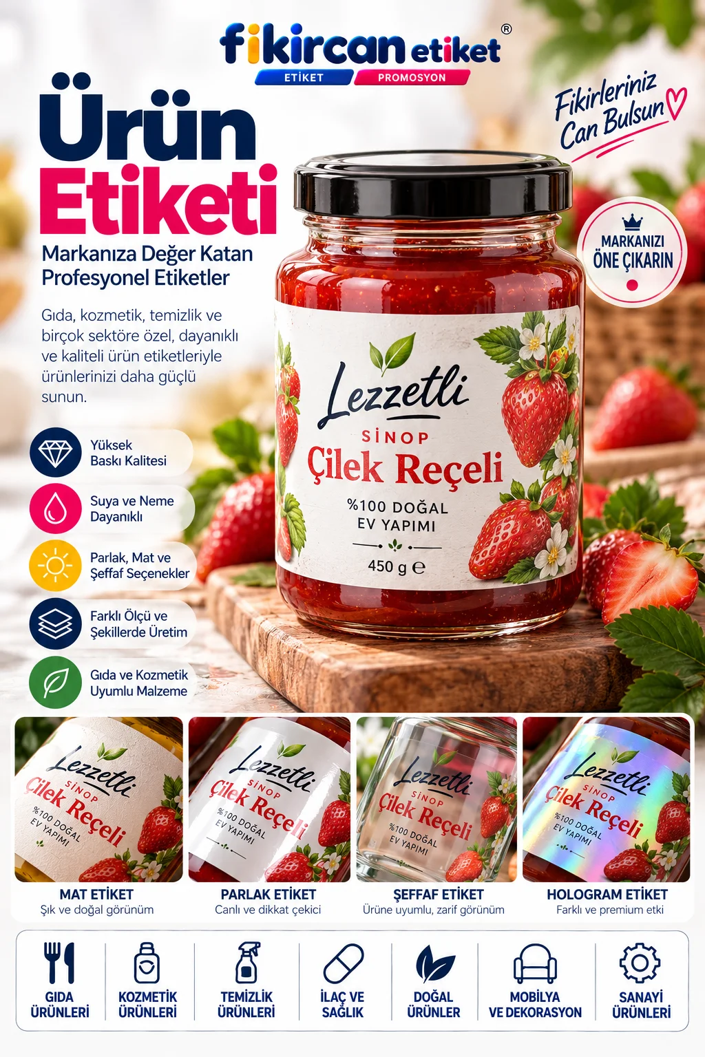 Ürün Etiketi tasarla