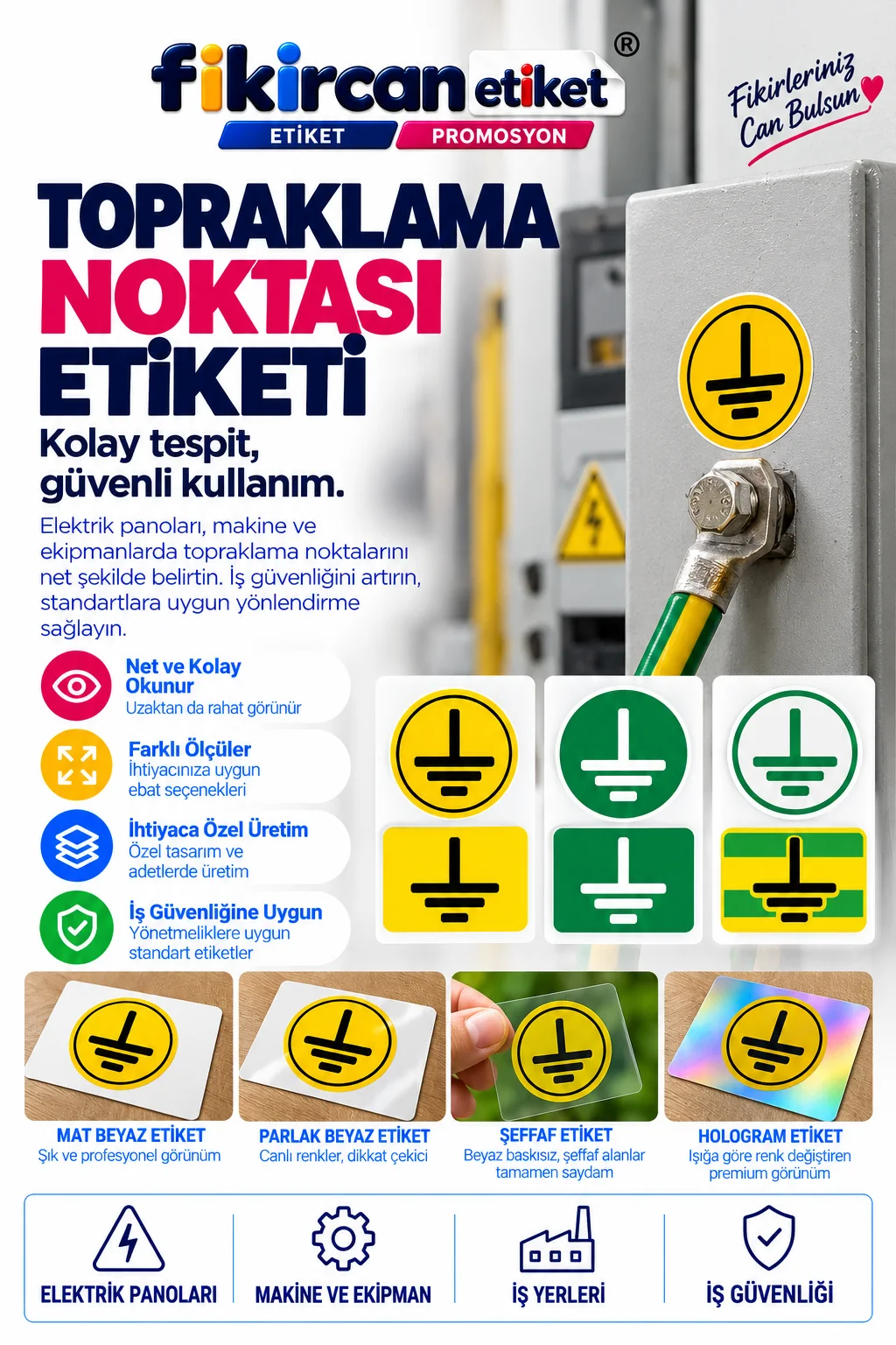 Topraklama Noktası Etiketi