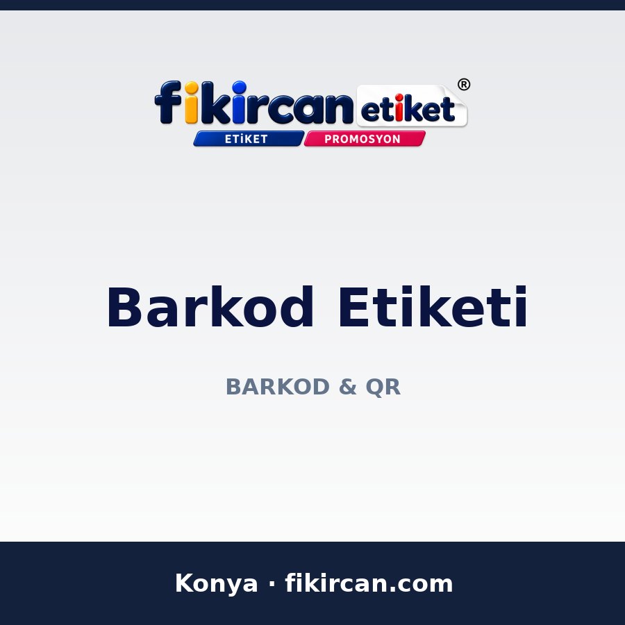 Barkod Etiketi