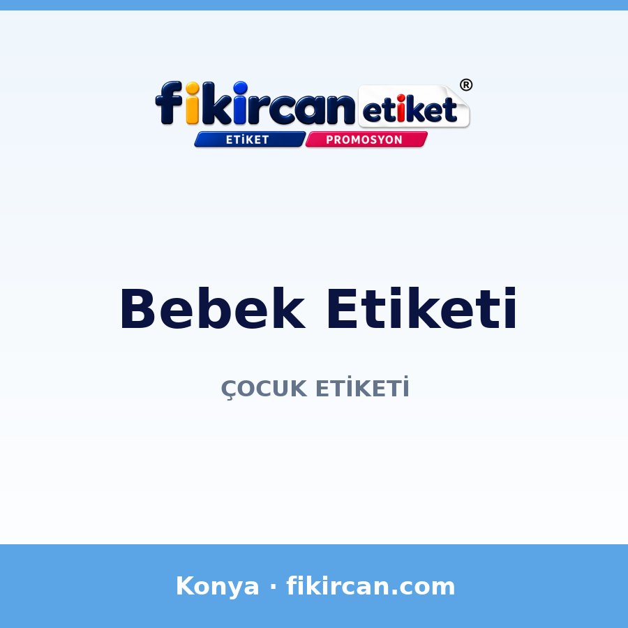 Bebek Etiketi