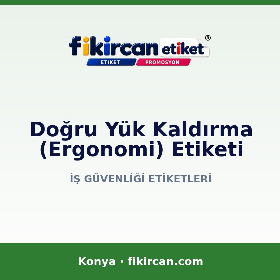 Ergonomi
