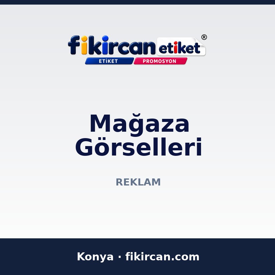 Mağaza Görselleri
