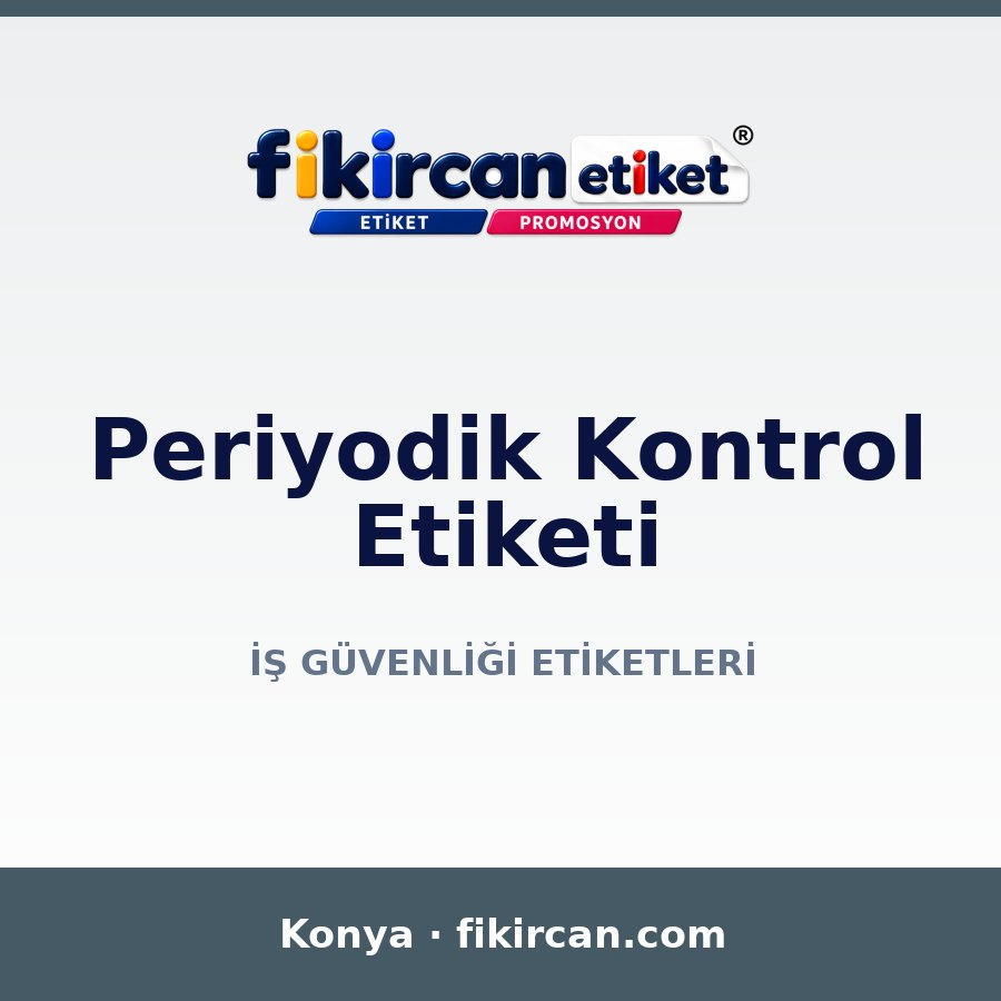 Makine ve Ekipman