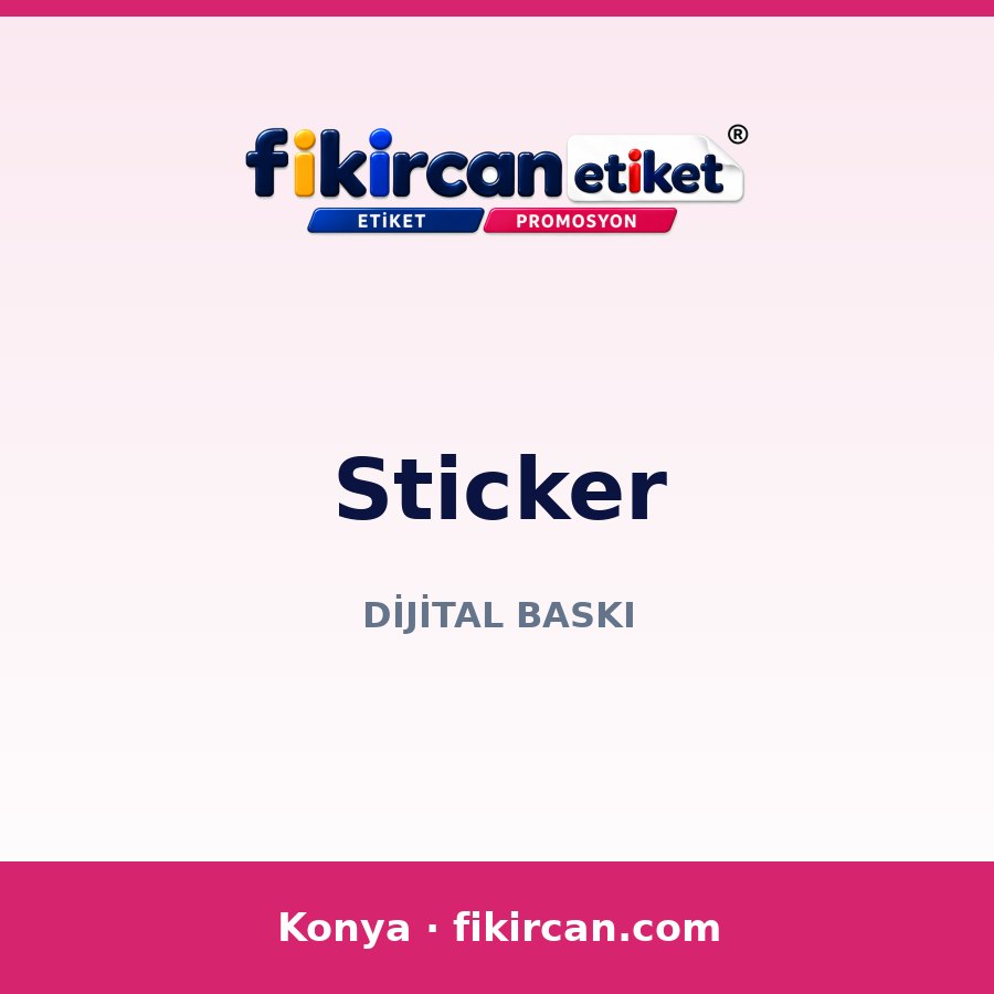 Sticker tasarla