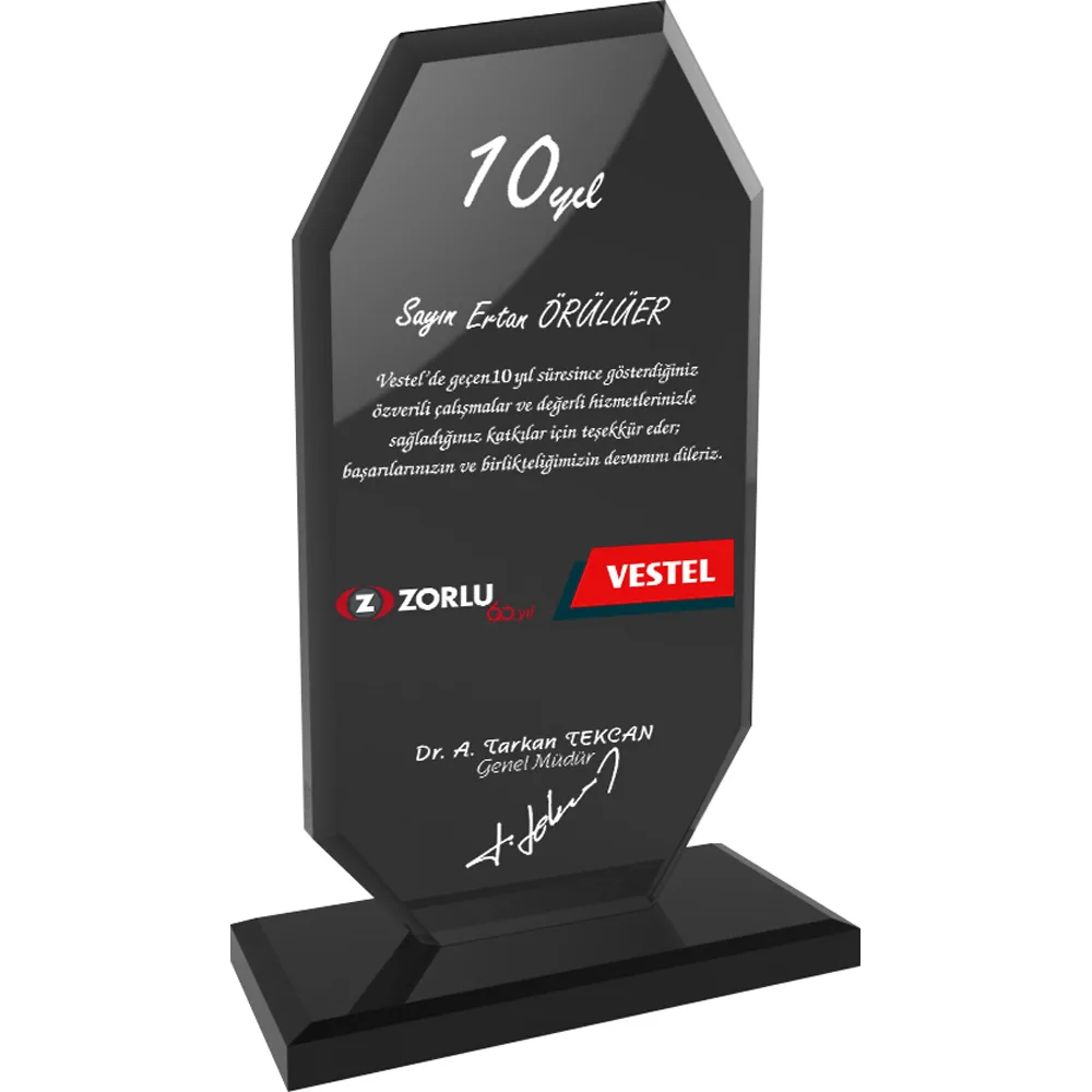 Kristal Plaket EKT-102