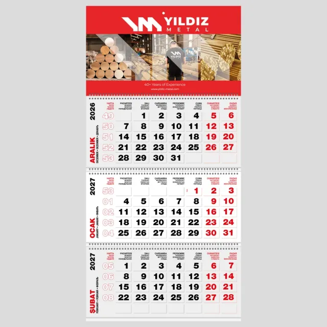 Kağıt Ürünler & Takvim