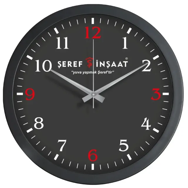 Plastik Duvar Saati V30-334-S