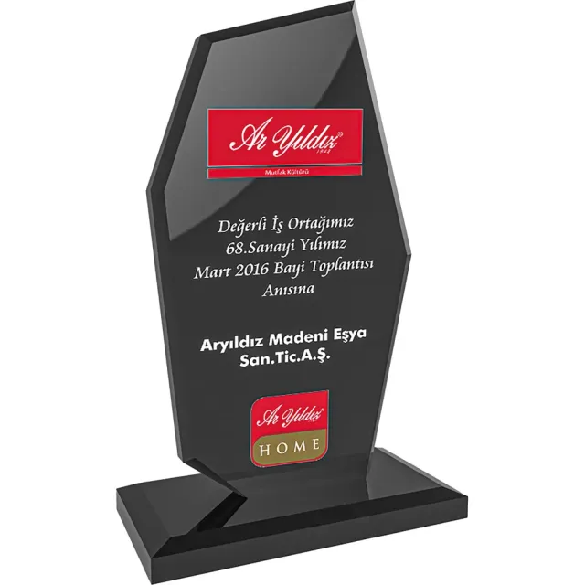 Kristal Plaket EKT-275 — görsel 2