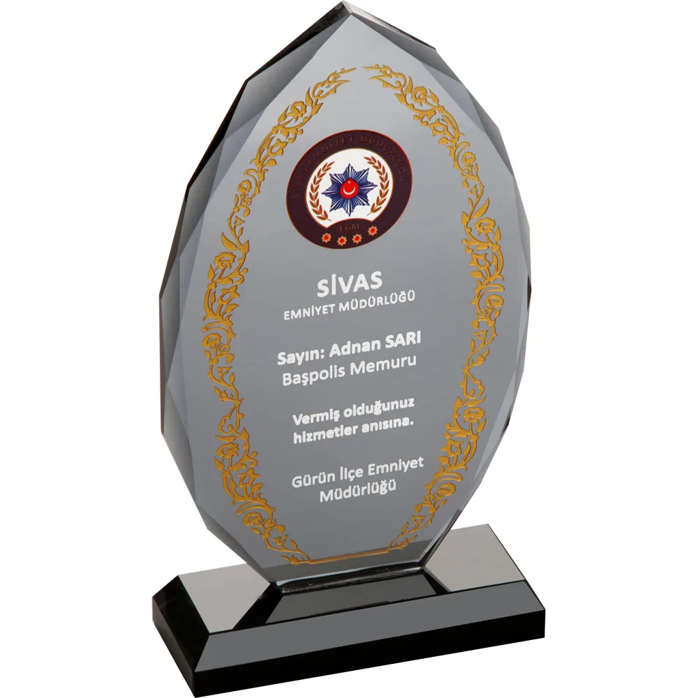 Kristal Plaket EKT-155
