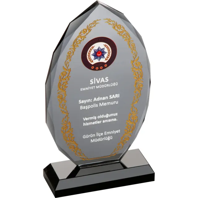 Kristal Plaket EKT-155