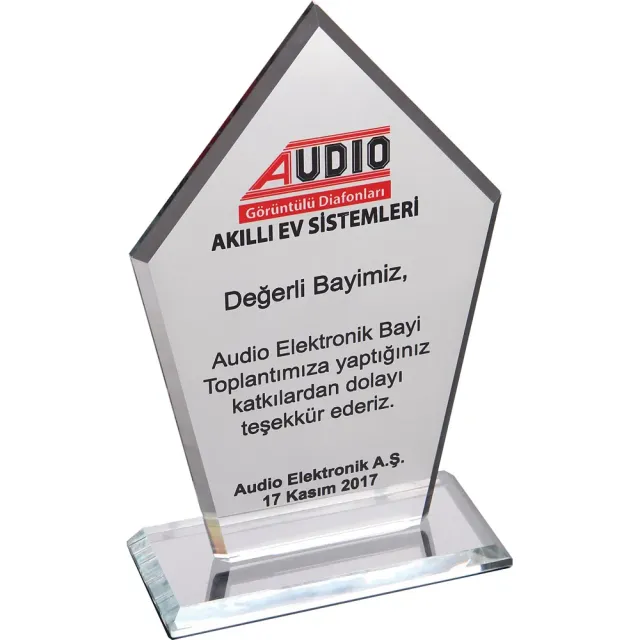Kristal Plaket EKT-161 — görsel 2