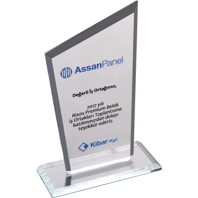 Kristal Plaket EKT-310