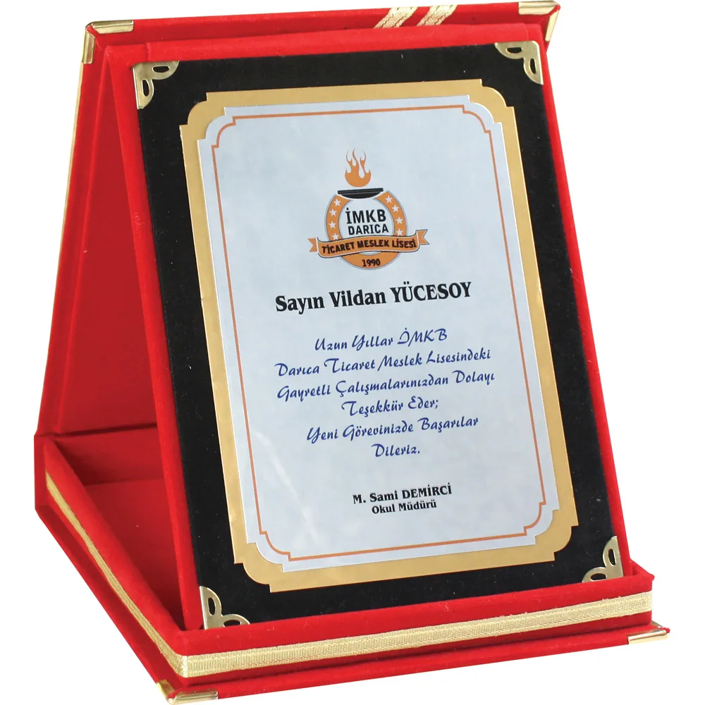 Albüm Plaket AP-01K-12x16