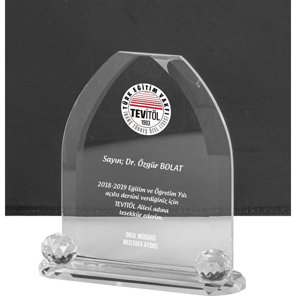 Kristal Plaket EKT-209