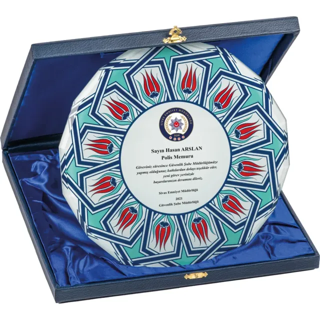 Kutulu Kristal Plaket EKT-430