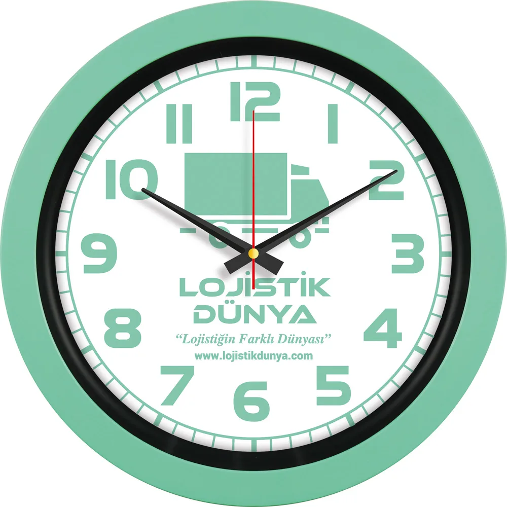 Plastik Duvar Saati V30-346-MYSL