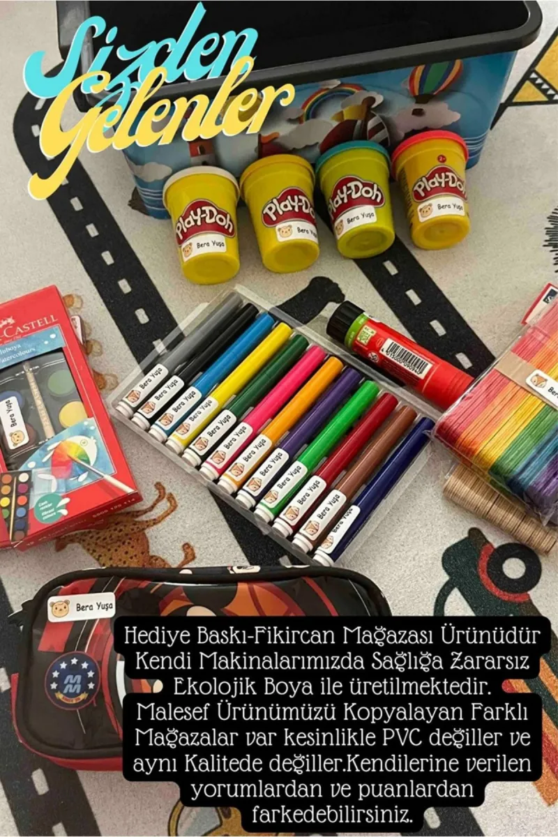ANAOKULU- KREŞ-İLKOKUL TANIŞMA-KARNE-ÖZEL GÜN BONİBON ŞEKER-ÇİKOLATALAR İÇİN ÖZEL KESİM STİCKER — fotoğraf 6
