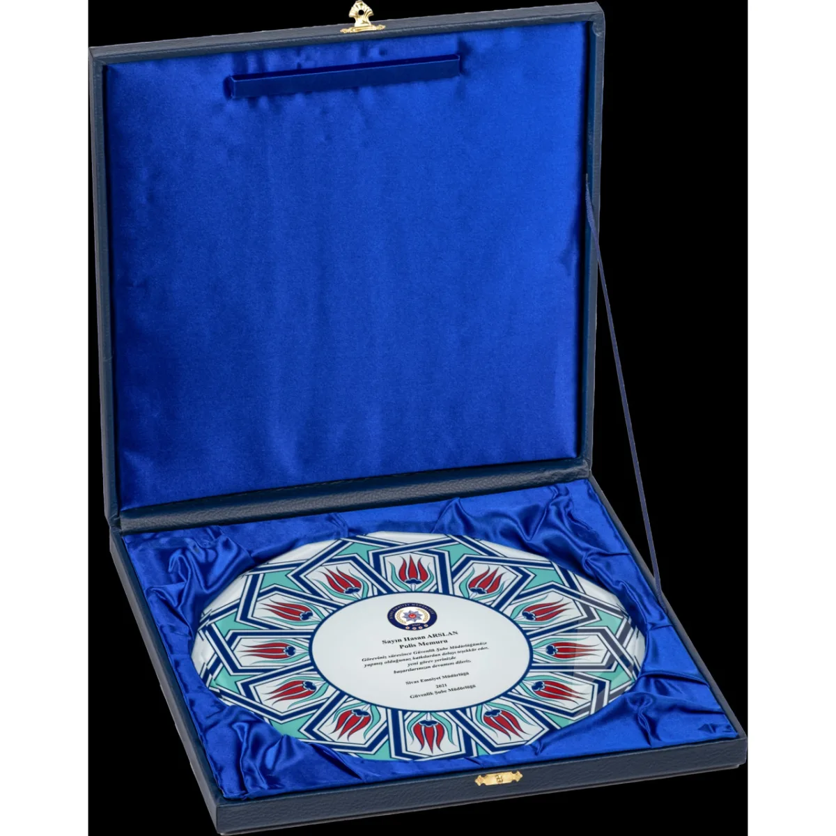 PB1601 Tabak Kristal Plaket — görsel 2
