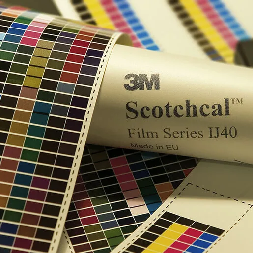 3M™ Scotchcal™ IJ40-10R Polimerik Baskı Folyosu