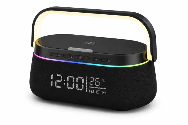 Aggiy Zenith Soundmag Kablosuz Şarj Standı , Bluetooth Hoparlör