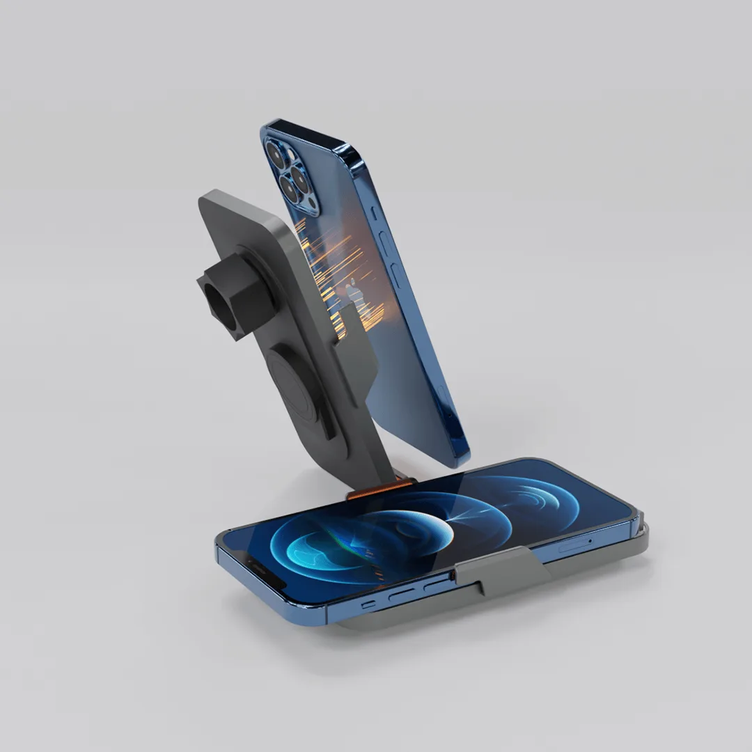 Aggiy Auto Hold 15W Magsafe Wireless Kablosuz Şarj Araç Magnetic Telefon Tutucu