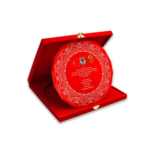 PB1521 Tabak Kristal Plaket