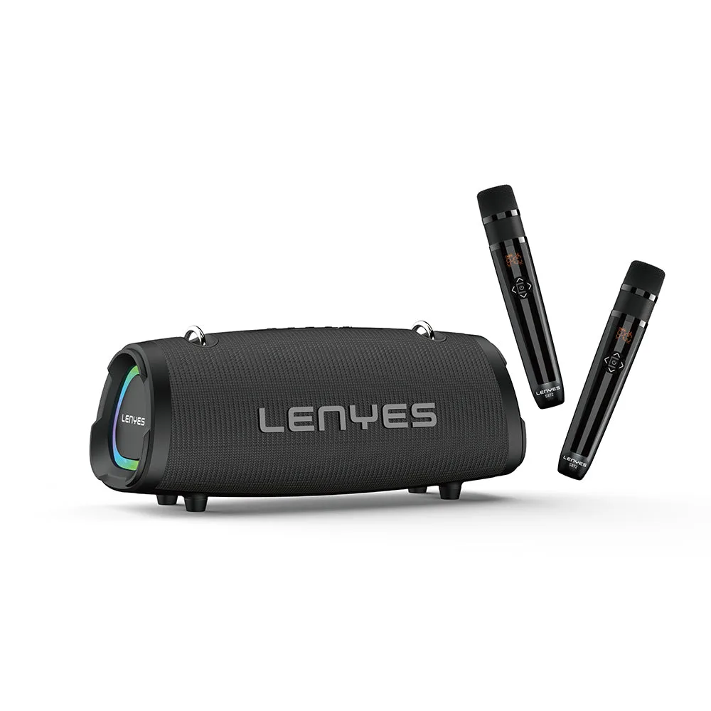 Lenyes S872 RGB Işıklı Bluetooth Speaker | 160W Güç & 9000mAh Pil