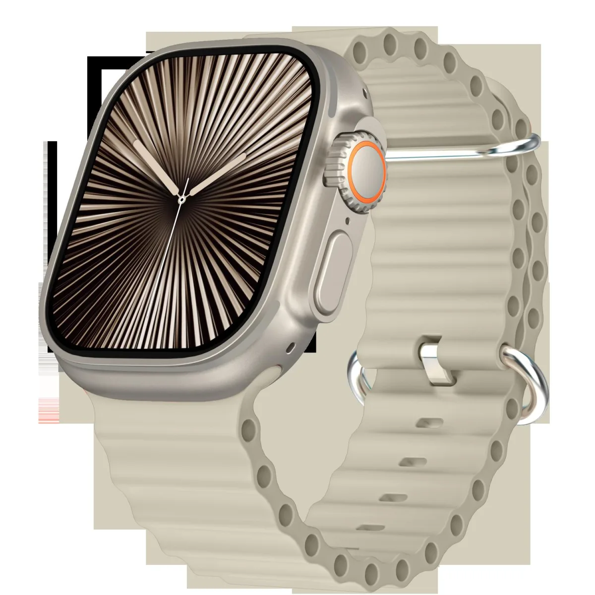 Aggiy Watch Ultra3 Max (Gümüş)