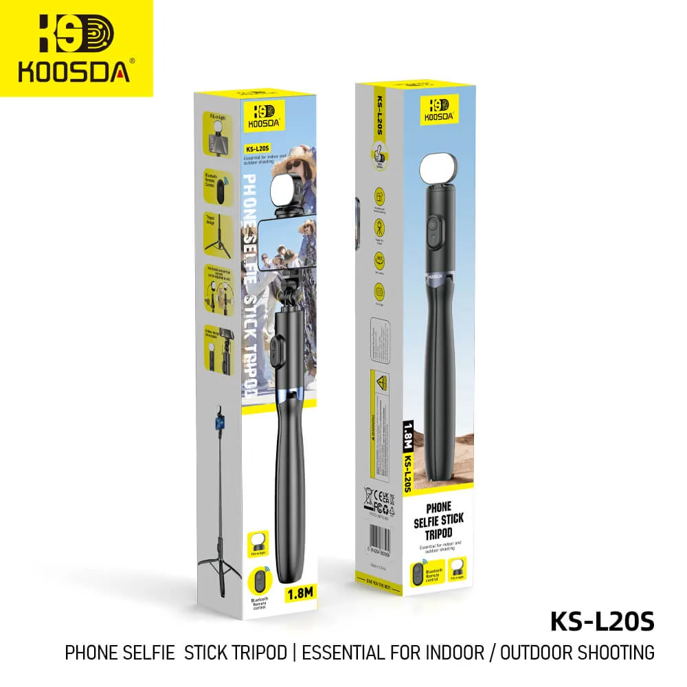 Koosda Ksl-20S Tripod Selfie Stick