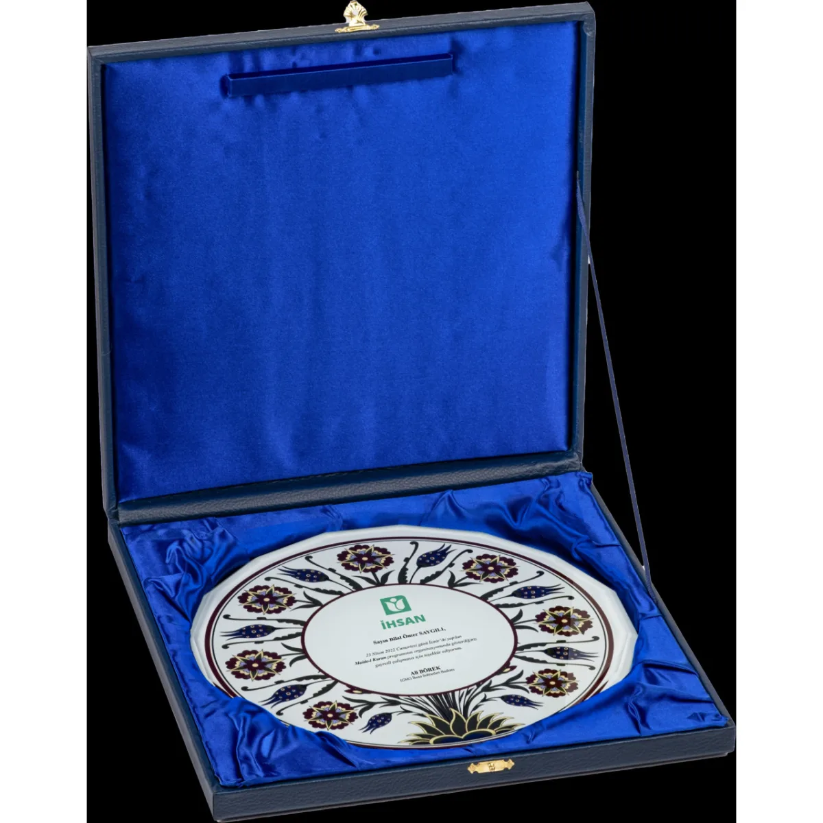 PB1603 Tabak Kristal Plaket — görsel 2
