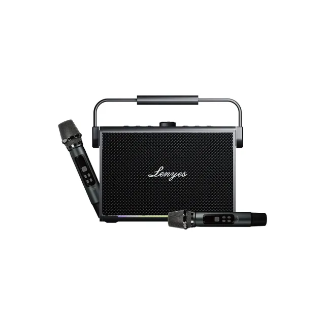 Lenyes Titan 2 Serisi RGB Işıklı Çift Mikrofonlu TWS Bluetooth Speaker Hoparlör 200W