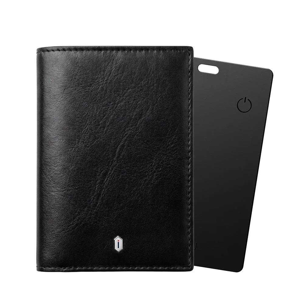 Royal Wallet iOS ve Android Uyumlu RFID Akıllı Takip Özellikli PU Deri Cüzdan