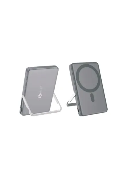 Aggiy Charge Tilt 5.000 Mah 15W Powerbank Dijital Ekran Magsafe Hızlı Şarj — görsel 2