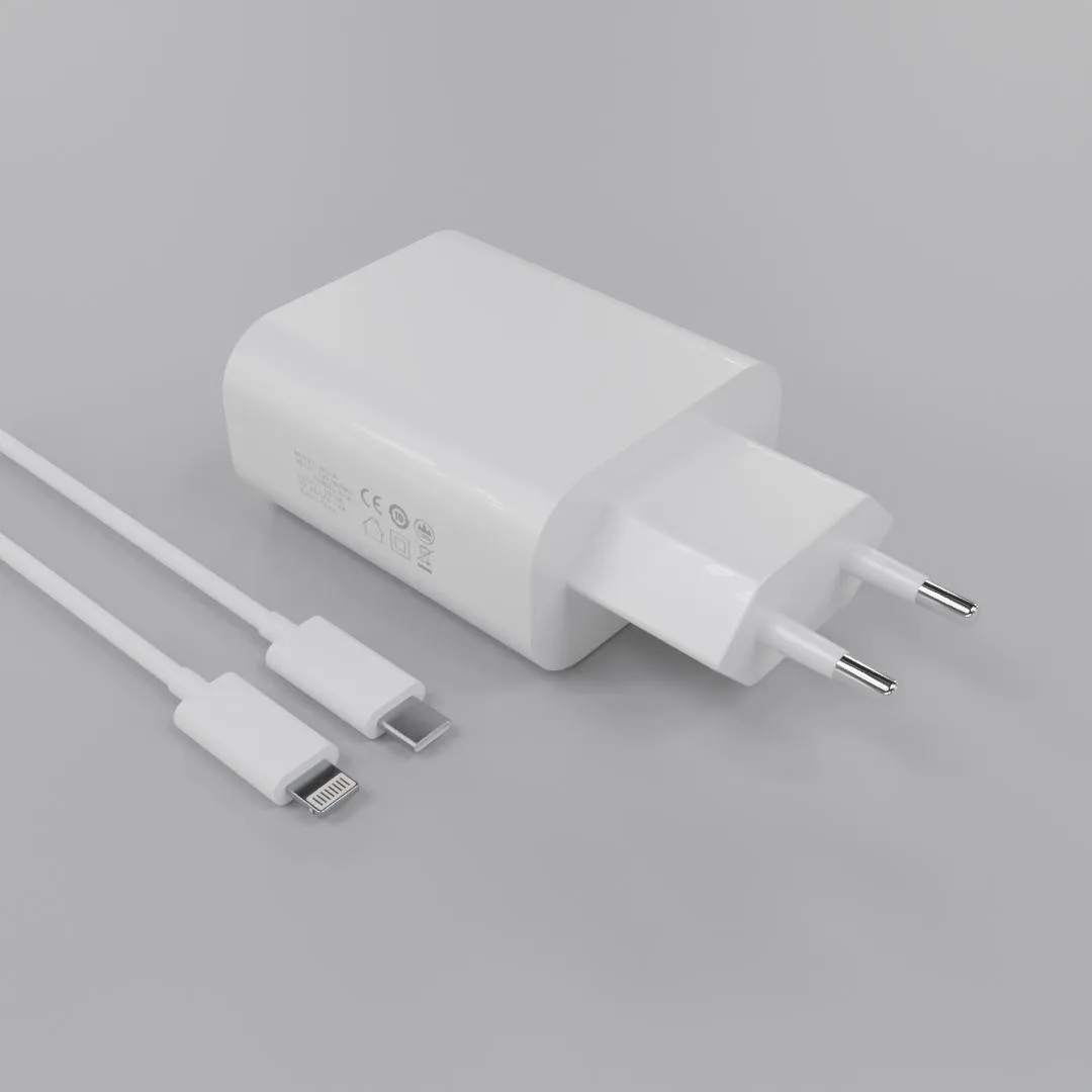 AG-13 20W QC3 Şarj Aleti Type-C to Lightining