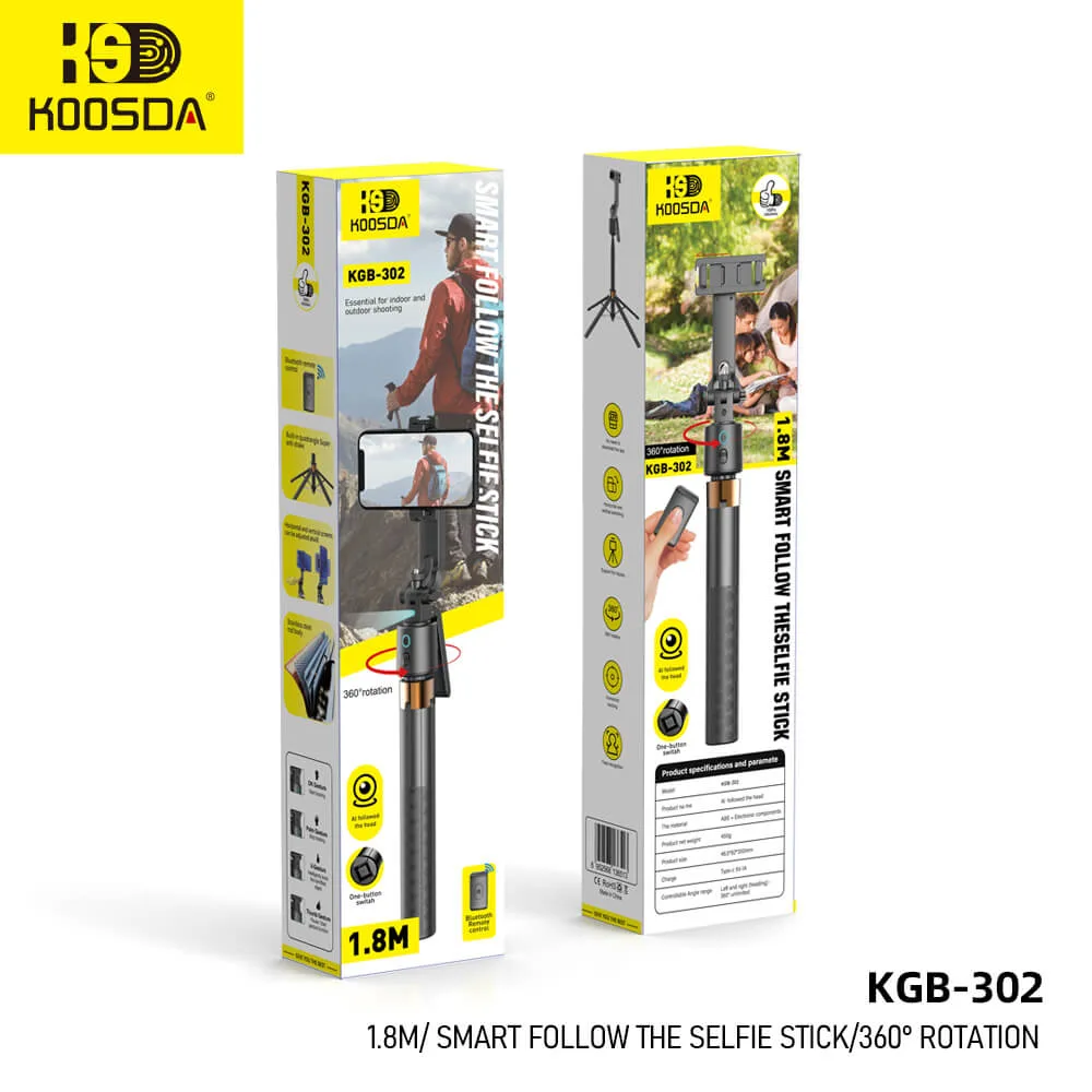 Koosda KGB-302 Tripod Selfie Stick