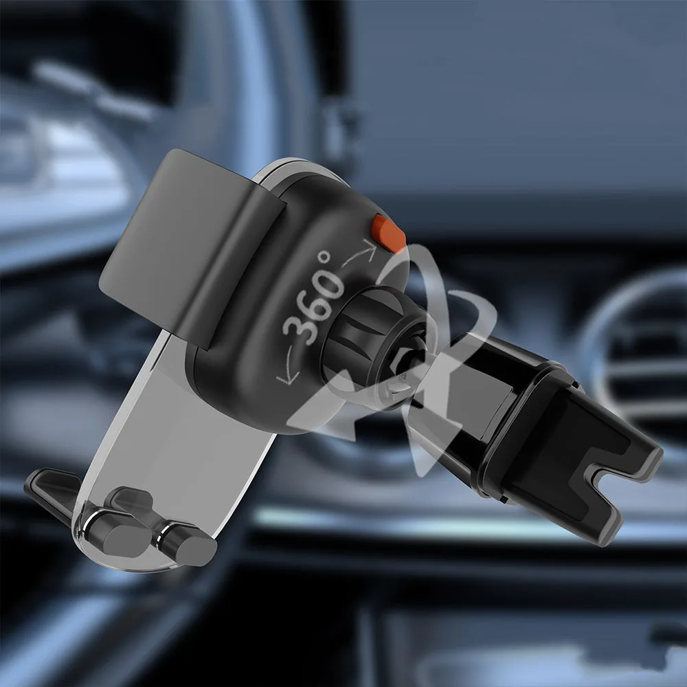 Lenyes CR143 360 Derece Dönebilen Havalandırma Tasarım Araç İçi Telefon Tutucu