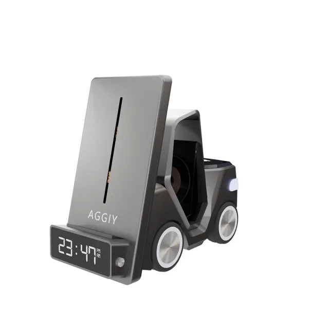 Aggiy PowerLift W16 3 in 1 Kablosuz Hızlı Şarj Standı görseli