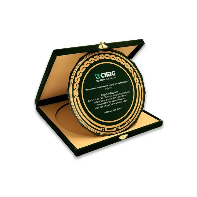 PB1516 Tabak Kristal Plaket