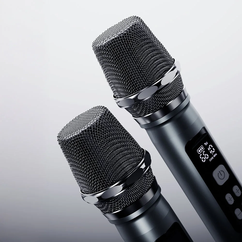 Lenyes Titan 2 Serisi RGB Işıklı Çift Mikrofonlu TWS Bluetooth Speaker Hoparlör 200W