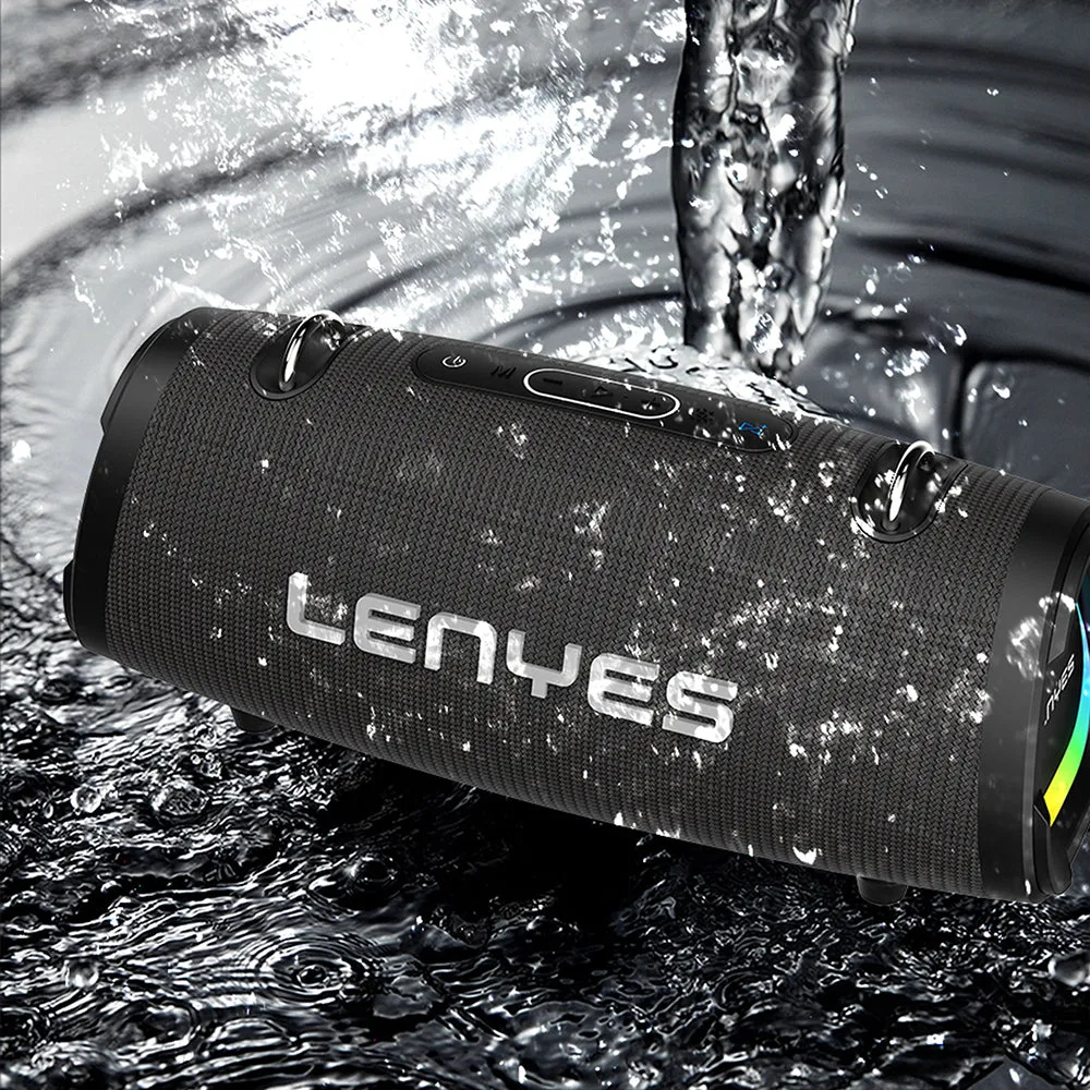 Lenyes S872 RGB Işıklı Bluetooth Speaker | 160W Güç & 9000mAh Pil
