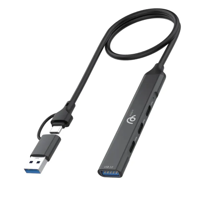 AG-SD21 4 in 2 USB Çoklayıcı Type-C USB 3.0