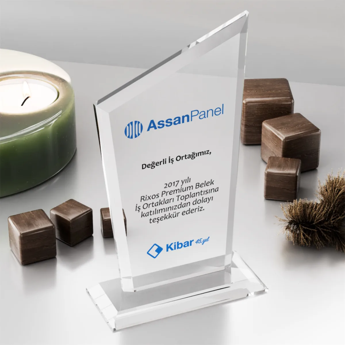PB3004 Kristal Plaket — görsel 2