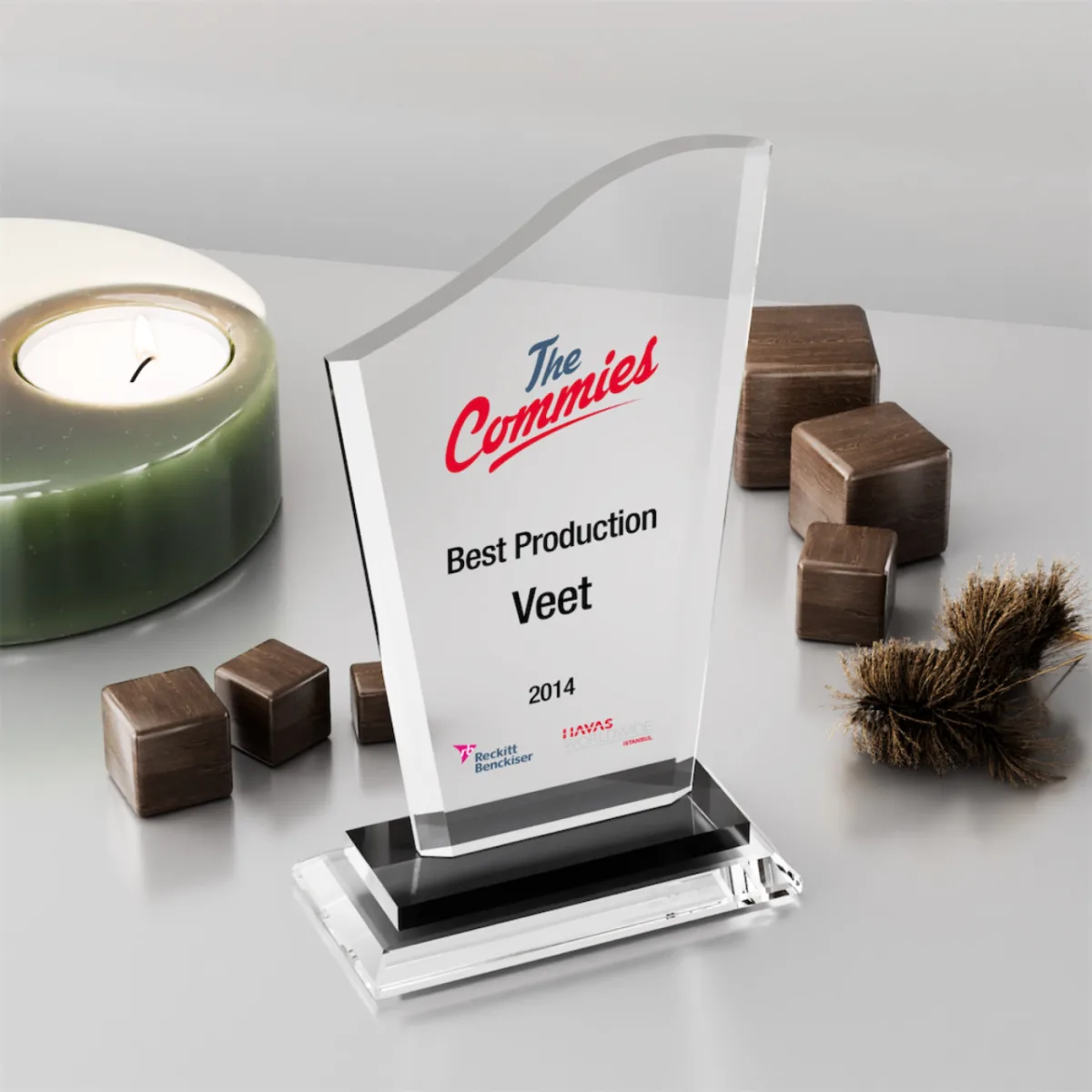 PB354 Kristal Plaket — görsel 2