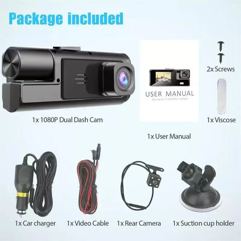 Aggiy Black Box  Araba Kaydedici 1080P