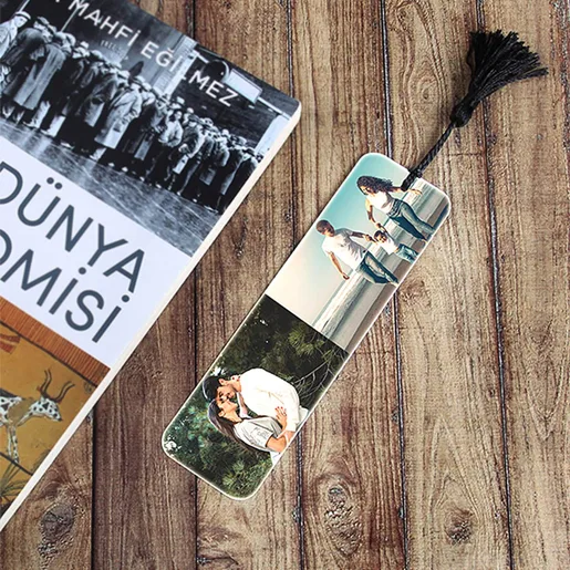 Metal Püsküllü Kitap Ayracı
