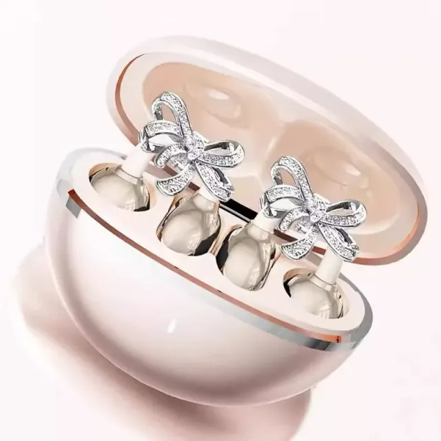 Aggıy CLIP-04 Küpe Klipsli Bluetooth Kulaklık (Charm Hediyeli) — görsel 2