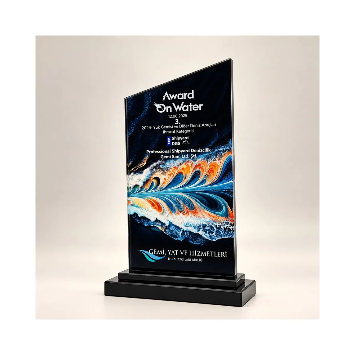 PB811 Kristal Plaket