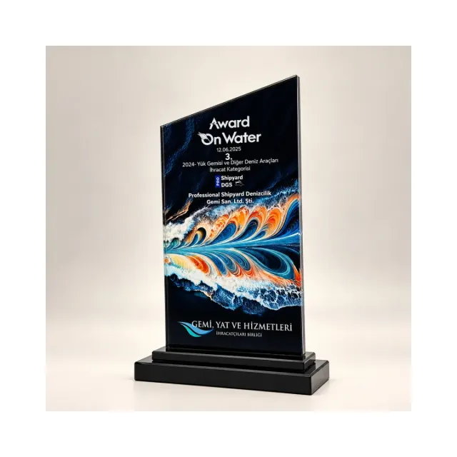 PB811 Kristal Plaket