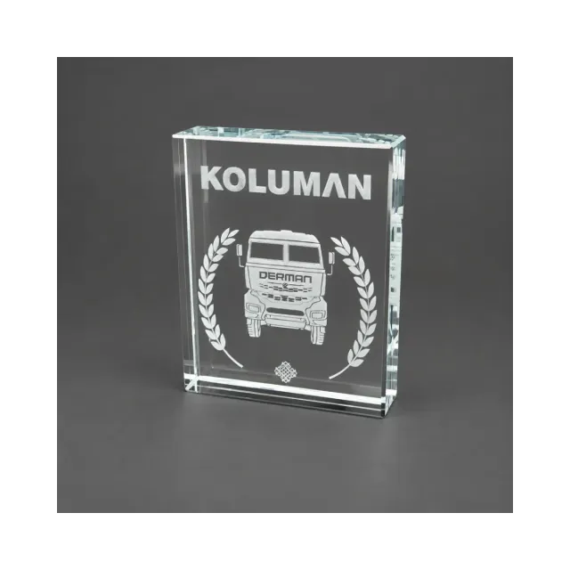2D Lazer Patlatma Plaket 108 8x10