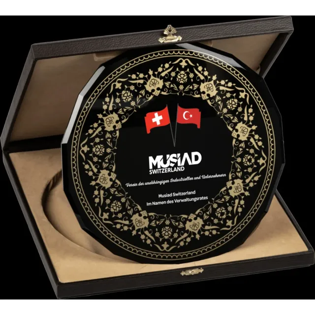 PB1505 Tabak Kristal Plaket